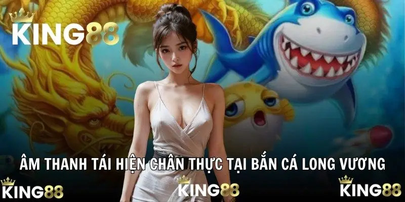 Âm thanh tái hiện chân thực tại bắn cá Long Vương