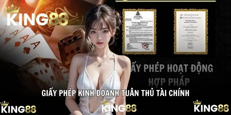 Giấy phép kinh doanh tuân thủ tài chính