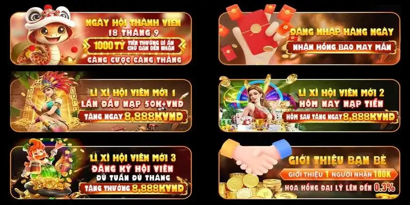 Ưu đãi khủng chỉ có tại nền tảng